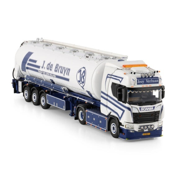 1:50 SCANIA JOEY VERBAAN R CR20H 4X2 TIPPER TRAILER 3 AXLE WSI   Diecast Model