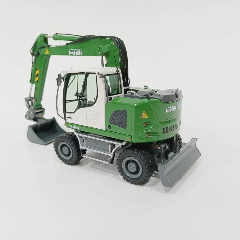 NZG Liebherr A918 Hiltibau Wheeled Excavator 1:50 Truck Pre-built Model