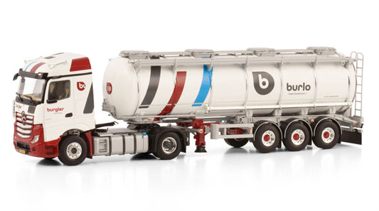 WSI ACTROS MP5 STREAM SPACE 4X2 Burlo Burgler 1:50 Model