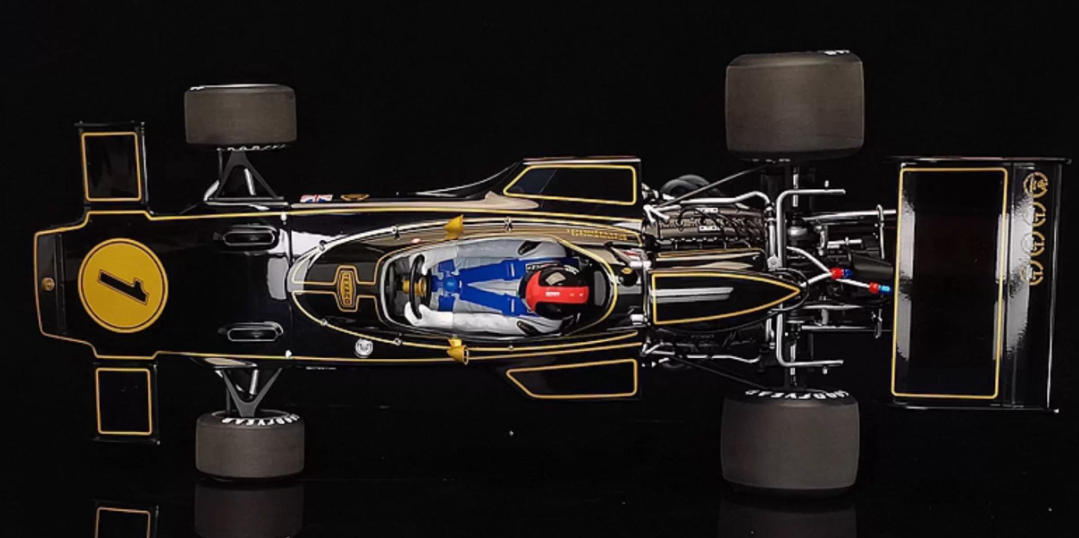 AUTOART Lotus 72E 1973 #1 Texaco Goodyear 1:18 Car Pre-built Model view3