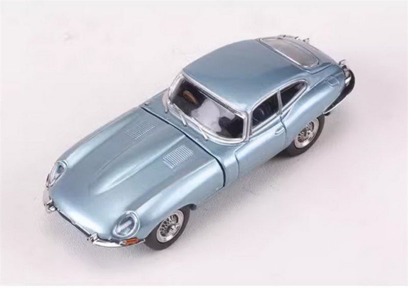 GFCC 1961 Jaguar E-Type Coupe hardtop version Ice Blue Limited Edition 499PCS ONLY RHD 1:64 car Pre-built Model view5
