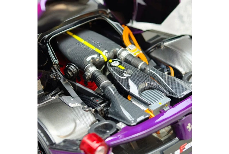 1:18 Ferrari LaFerrari  Dubai Purple BBR MODELS Limited Edition 500PCS ONLY DIECAST Model