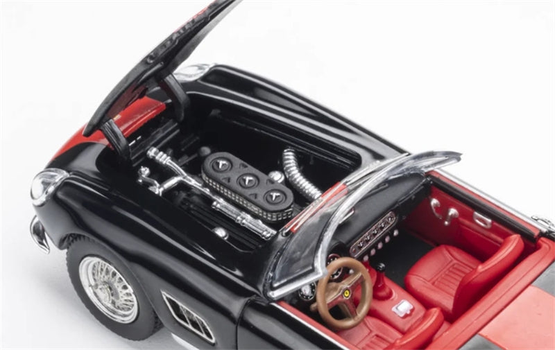 GFCC 1960 SWB Ferrari 250GT California Convertible Red Black Limited Edition 499PCS ONLY LHD 1:64 car Pre-built Model view4