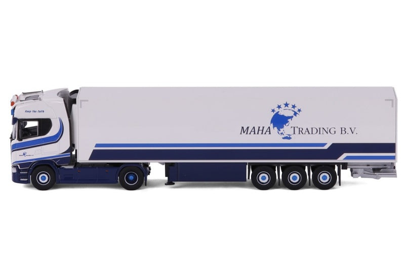 1:50 Scania Maha Trading S Reefer Trailer Cavallino Diecast Model view2