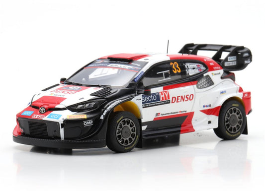 Spark TOYOTA GR Yaris Rally1 HYBRID GAZOO Racing WRT Winner Rally Finland 2023 E.Evans - S.Martin 1:43 Car Pre-built Model view1