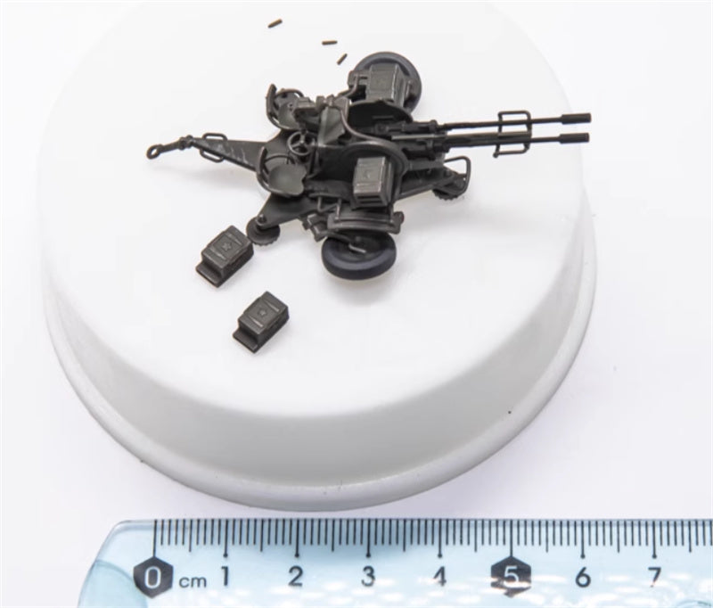 ARTISAN Russian Soviet ZU-23-2 Double barreled Anti Aircraft 1:72 Tank Pre-built Model