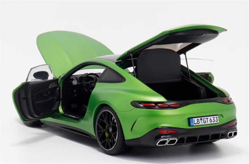 NZG 2023 Mercedes AMG GT63 green 1:18 Car Pre-built Model