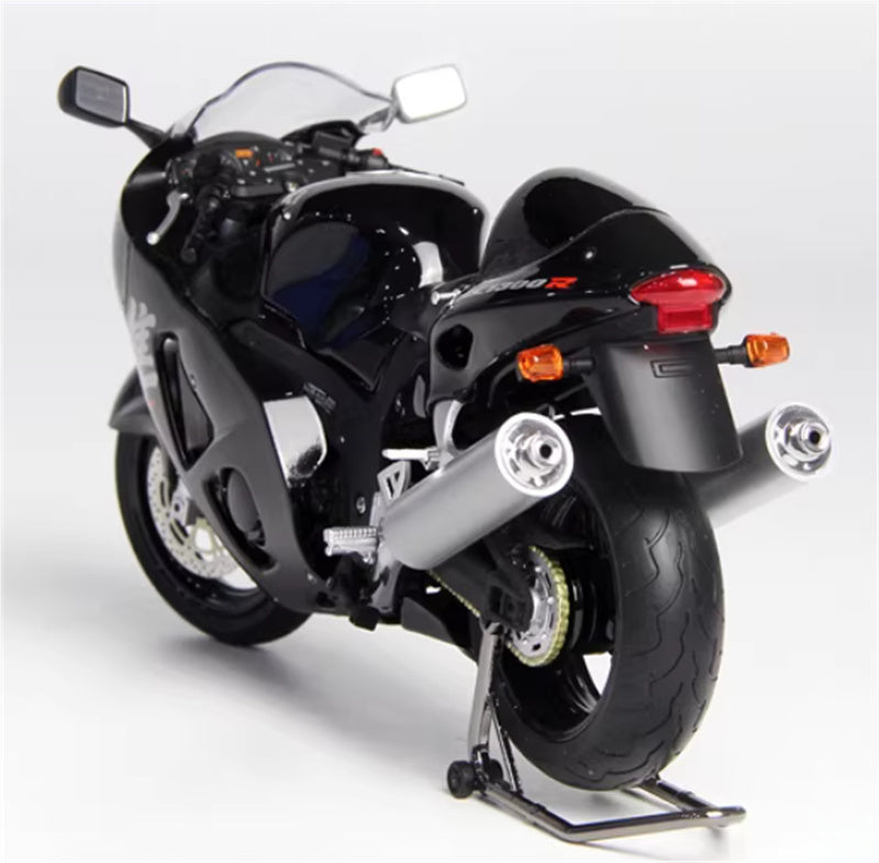 1:12 Suzuki GSX-1300R Hayabusa  Black  LCD MODELS  DIECAST motorcycle Model