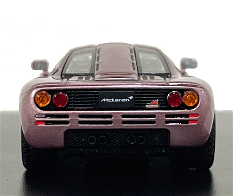 LCD-MODELS Mclaren F1 Super Car Matte Purple 1:64 car Pre-built Model view4