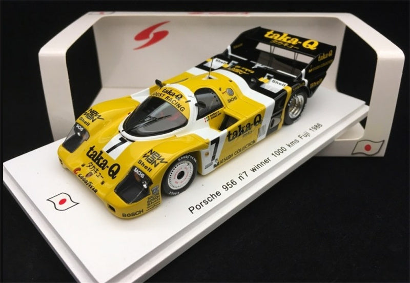 Spark Porsche 956 #7 winner 1000 kms Fuji 1986 1:43 Car Pre-built Model view8