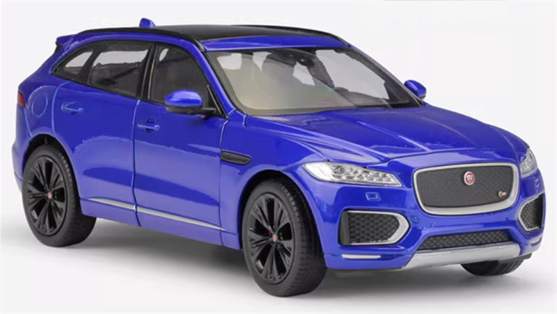 1:24 JAGUAR F-pace SUV  Blue  WELLY  DIECAST Car Model