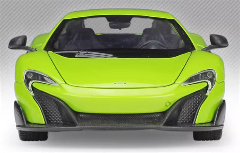 1:24 Mclaren 675LT supercar  Green  WELLY  DIECAST Car Model