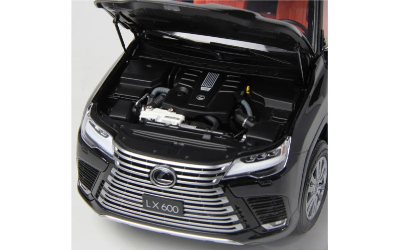 1:18 Lexus LX600 Black LCD MODELS DIECAST Truck Model