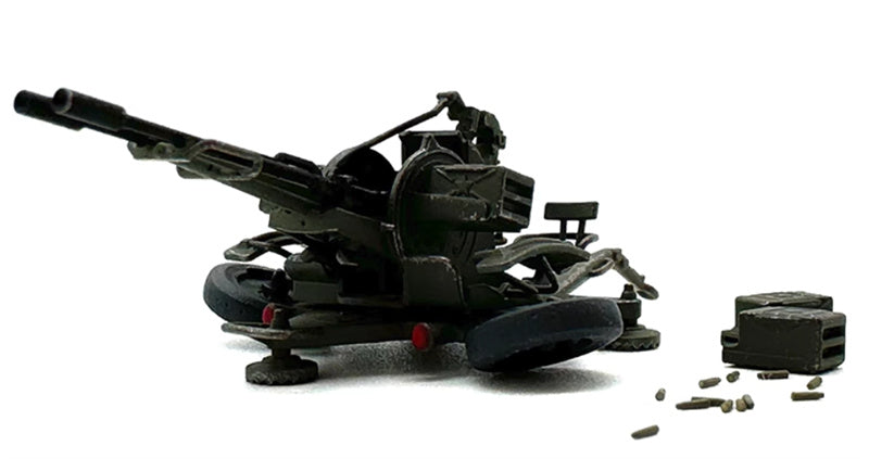 ARTISAN Russian Soviet ZU-23-2 Double barreled Anti Aircraft 1:72 Tank Pre-built Model