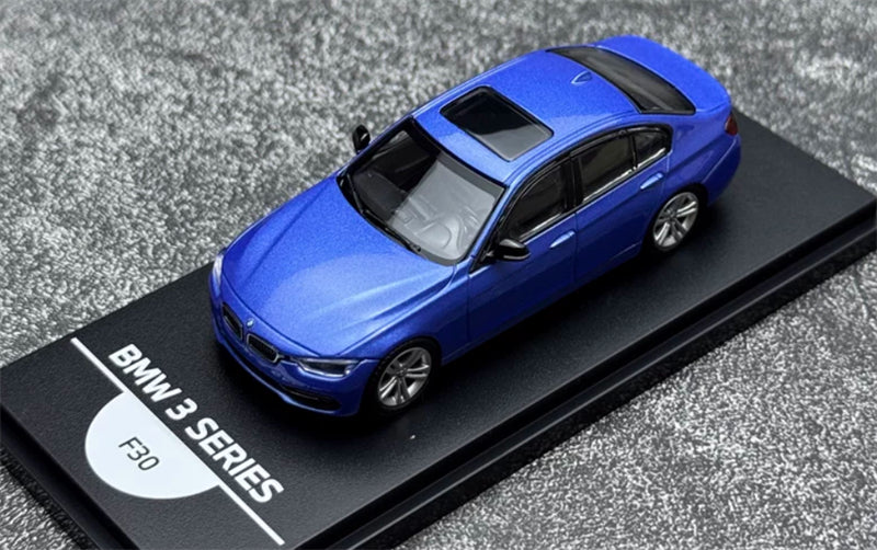 1:64 BMW 3 Series F30 Esto Blue Almost Real DIECAST Civil Car Model