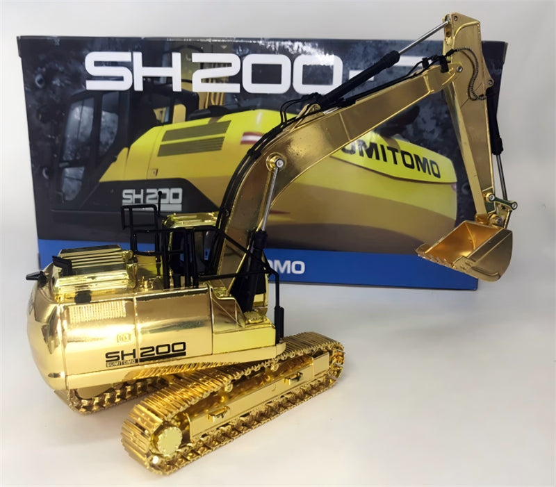 1:50 SH200-7 SUMITOMO Standard Edition Gold DIECAST Model