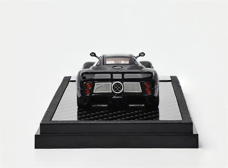 1:64 Pagani Zonda C12 Black LCD MODELS DIECAST Model