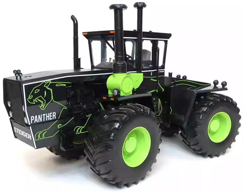 ERTL Wild About Steiger Panther Twisted Waist 8-Wheel Tractor Black Commemorative Edition Limited Edition 2500PCS ONLY 1:16 Truck Pre-built Model
