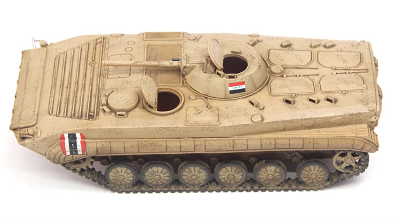 S-MODEL BMP-1 Iraqi Infantry Fighting Vehicle Desert color 1:72 Tank Pre-built Model