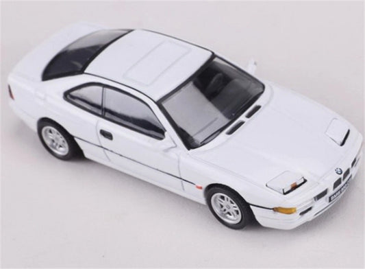 Shadow pro BMW 850 CSI White Filp-Up Light Version 1:64 car Pre-built Model view2