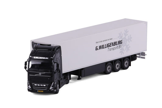 CAVALLINO Volvo FH5 Globetrotter G.Willigenburg Container Truck 1:50 Truck Pre-built Model