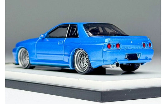 1:64 Nissan GTR-R32  Metal Blue Focal Horizon  Limited Edition 999PCS ONLY DIECAST Model