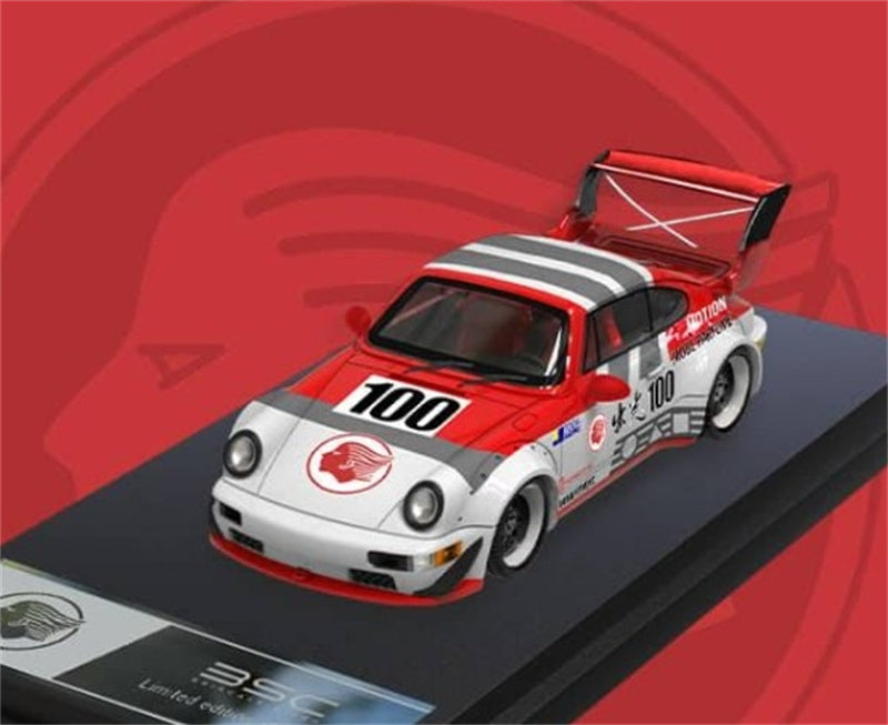1:64 Porsche RWB 964 #100 LHD Idemitsu Livery BSC DIECAST Limited Edition 499pcs ONLY Model