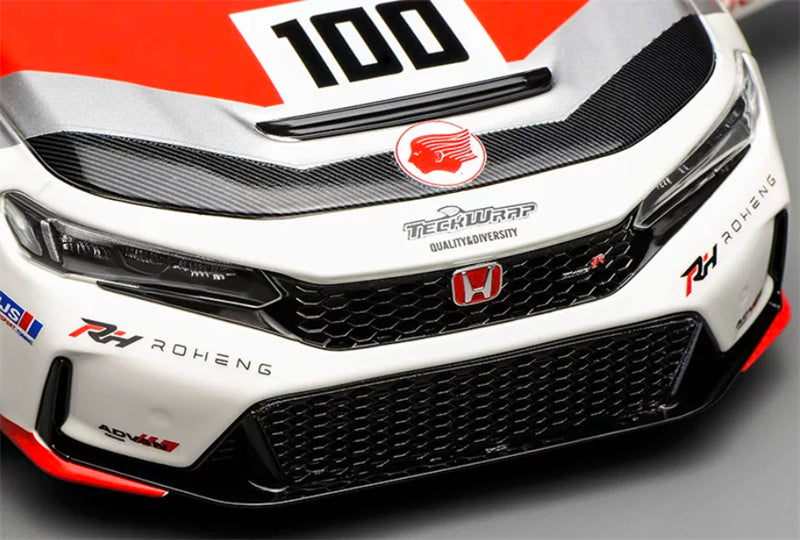 1:18 Honda Civic Type R FL5  Idemistu Motion Red MOTORHELIX Limited Edition 499PCS ONLY DIECAST Model