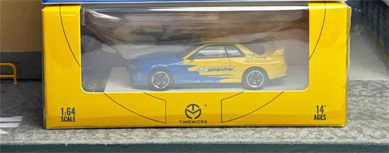 TIMEMICRO Nissan GTR R32 Z-Tune SPoon coating Limited Edition 999PCS ONLY 1:64 Car Pre-built Model view8