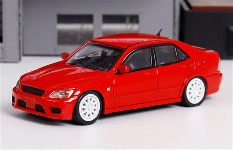 BBS Toyota Altezza RS200 SXE10 Red Limited Edition 499pcs ONLY 1:64 Car Pre-built Model