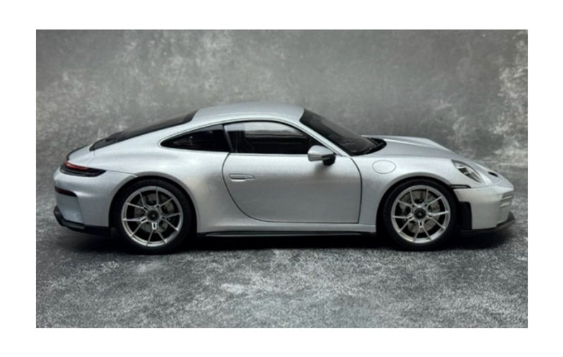 1:18 Porsche 911 992 GT3 RS  Silver - Silver Wheel NOREV  DIECAST Model