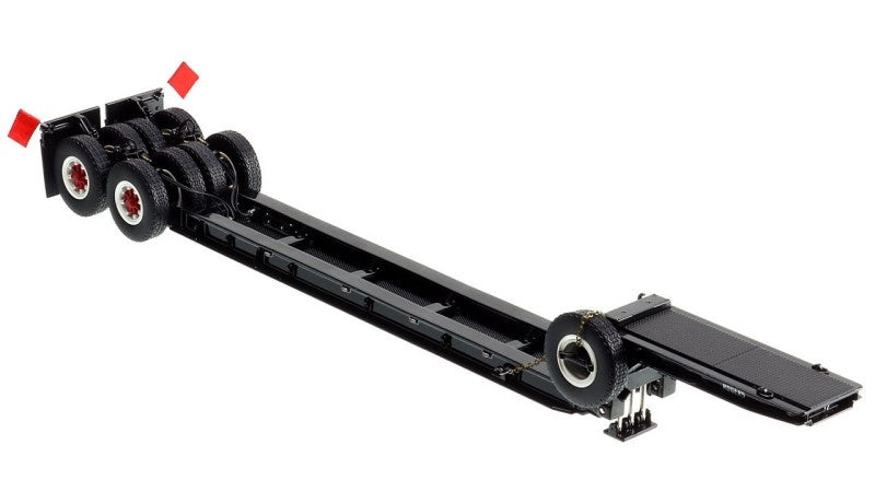 1:50 Rogers  1950s 90-Ton Beam Trailer Heavy Haul Replicas  Black Diecast Model