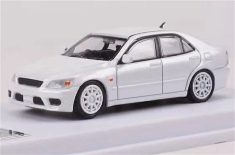 BBS Toyota Altezza RS200 SXE10 Pearl White Limited Edition 499pcs ONLY 1:64 Car Pre-built Model
