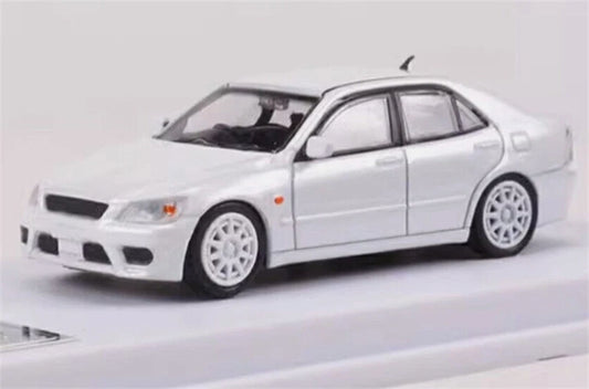 BBS Toyota Altezza RS200 SXE10 Pearl White Limited Edition 499pcs ONLY 1:64 Car Pre-built Model
