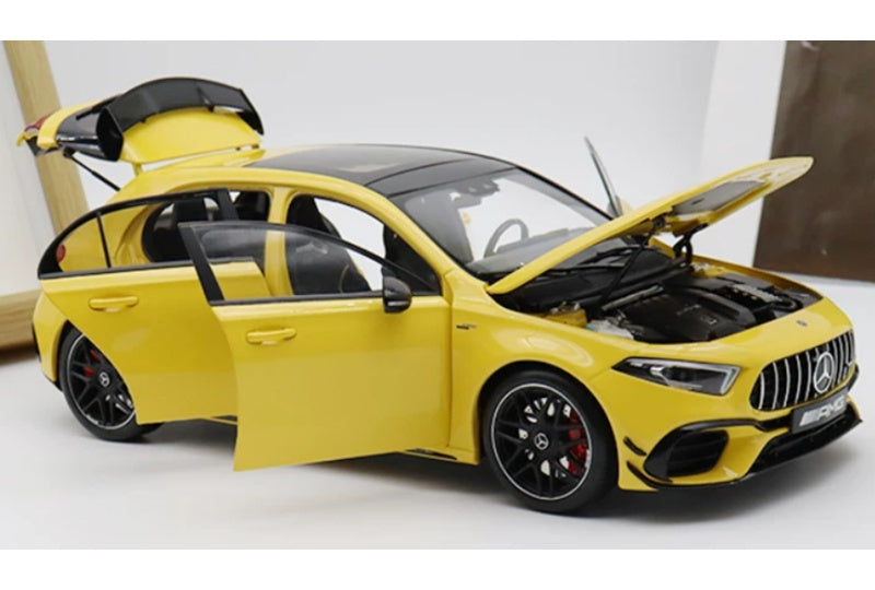 1:18 Mercedes-Benz AMG A45 S  yellow NZG  DIECAST Model