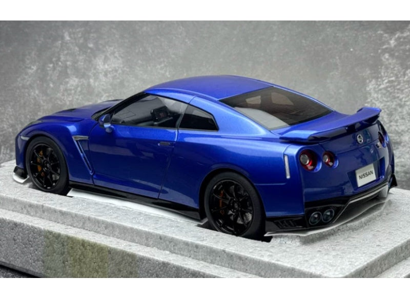 1:18 Nissan GT-R NISMO R35 2022 Wangan Blue MOTORHELIX Track Edition Limited Edition 399PCS ONLY DIECAST Model