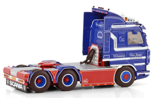 WSI SCANIA 3 SERIES STREAMLINE 6X2 TAG AXLE Finn Jensen Hinnerup 1:50 Truck Pre-built Model