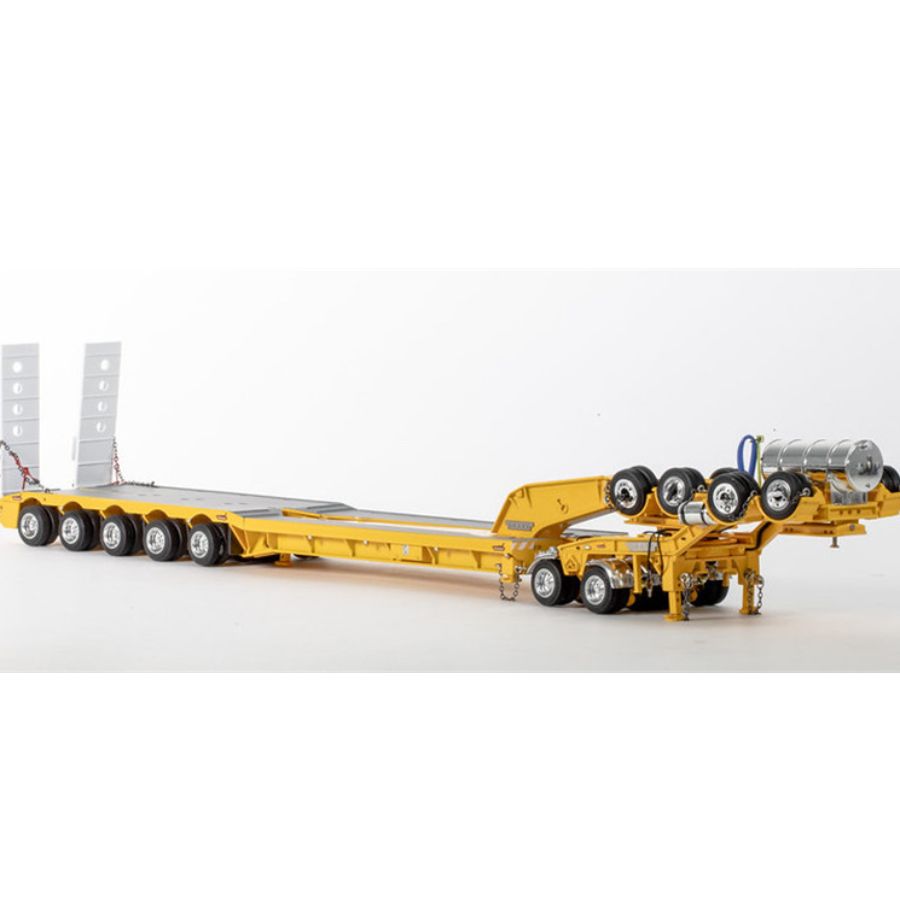 Drake  2X8+ 5x8 Kenworth Trailer Yellow 1/50 DIECAST Truck