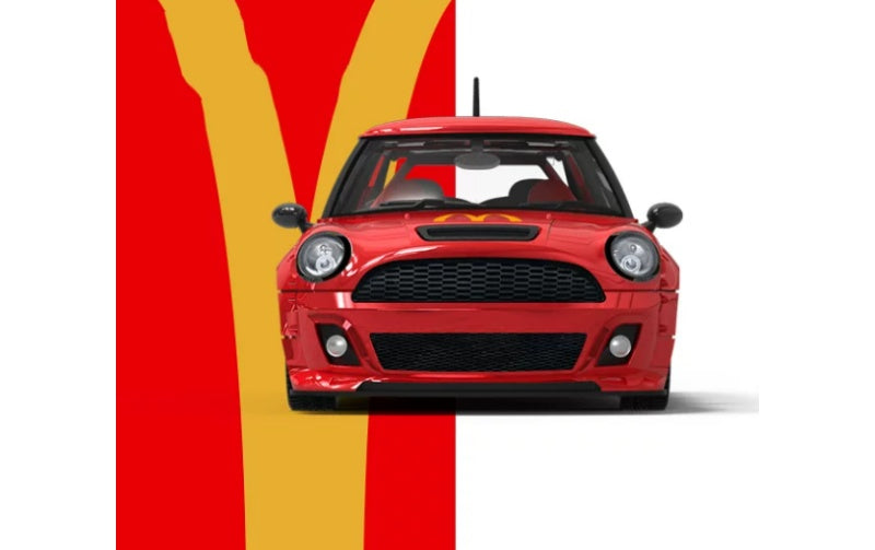 1:64 MINI COOPER   Red COOL.CAR Regular Version Limited Edition 500PCS ONLY DIECAST Model