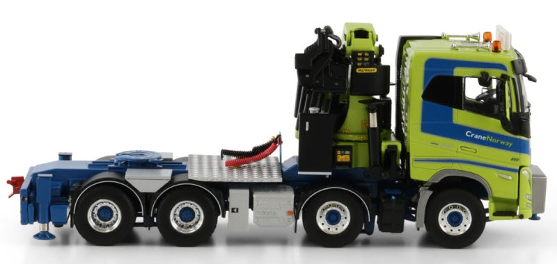 1:50 VOLVO CRANE NORWAY FH5 8X4 PK 92002 SH + JIB WSI Diecast Model