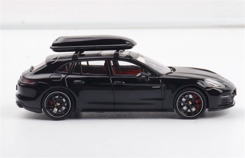 1:64 Porsche Panamera Sport Turismo Travel version Limited Edition 699pcs ONLY  Black Rhino Model DIECAST Model