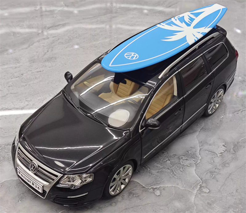 NZG Volkswagen VW Passat Estate R36 Classic ceramic jar Car Pearl black with pedal Limited Edition 199PCS ONLY 1:18 Car Pre-built Model view8