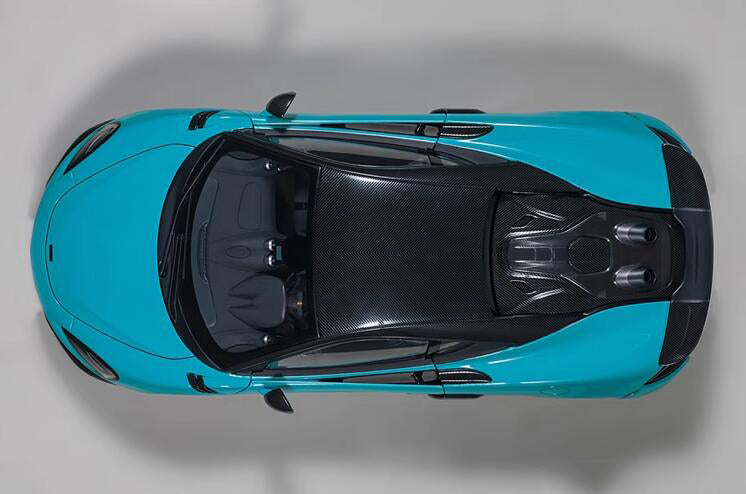 AUTOART McLaren 600LT sports car blue 1:18car Pre-a Model