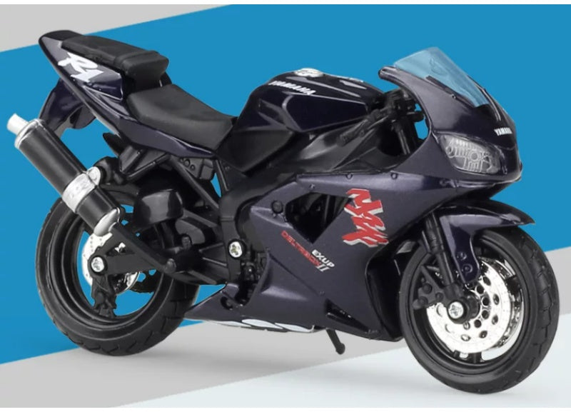 1:18 Yamaha YZF-R1  dark blue  Maisto  Diecast Motorcycle Model