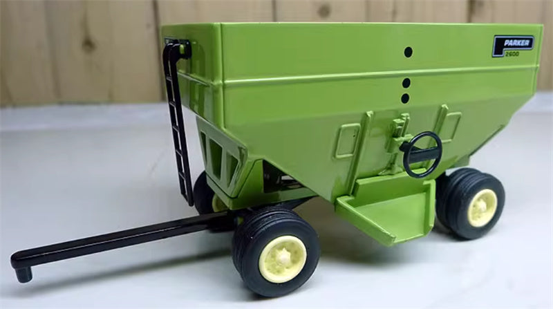 SpecCast Parker Vintage 2600 tractor grain trailer Emerald Green 1:64 Truck Accessories Pre-built Model