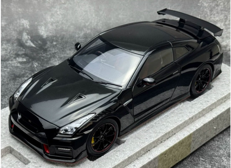 1:18 Nissan GT-R NISMO R35 2022 Meteor Flake Black Pearl MOTORHELIX Special Edition Limited Edition 299PCS ONLY DIECAST Model