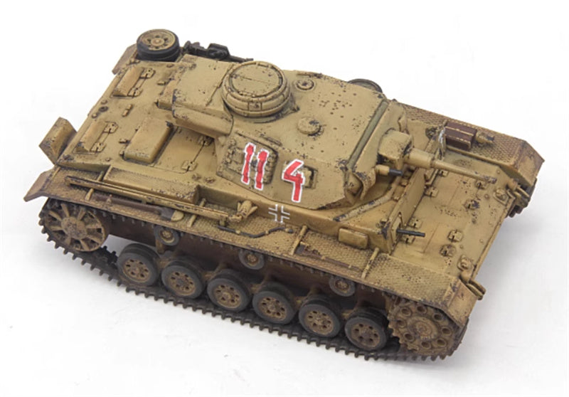 S-MODEL Tank No. 3 G-type African Army #114 1:72 Tank Pre-built Model