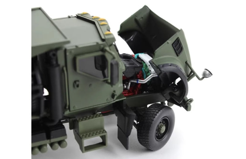 1:50 Mack Tan Mack Defense M917A3 DCP military green Diecast Model view6