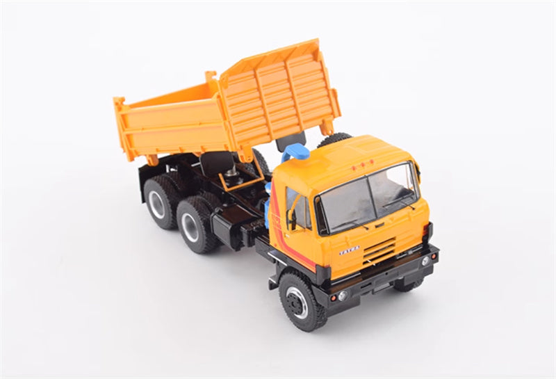 Premium ClassiXXs TATRA 815 S3 Three way unloading Dump Truck Orange 1:43 Truck Pre-built Model
