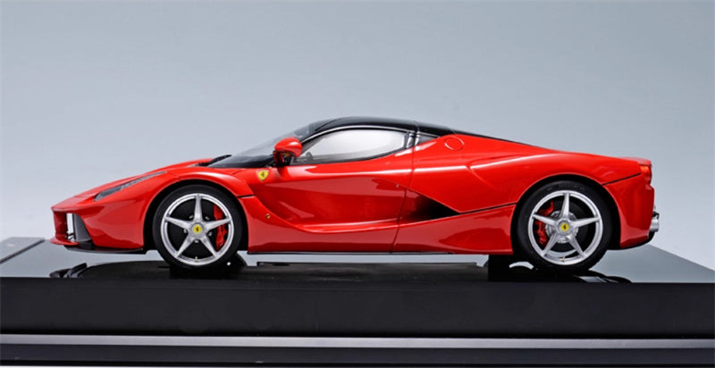 1:18 Ferrari laferrari red Amalgam Hardtop Resin Car Model view3